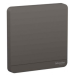 Schneider Electric AvatarOn 1 Gang Blank Plate (Dark Grey) (E8330X_DG_C5)